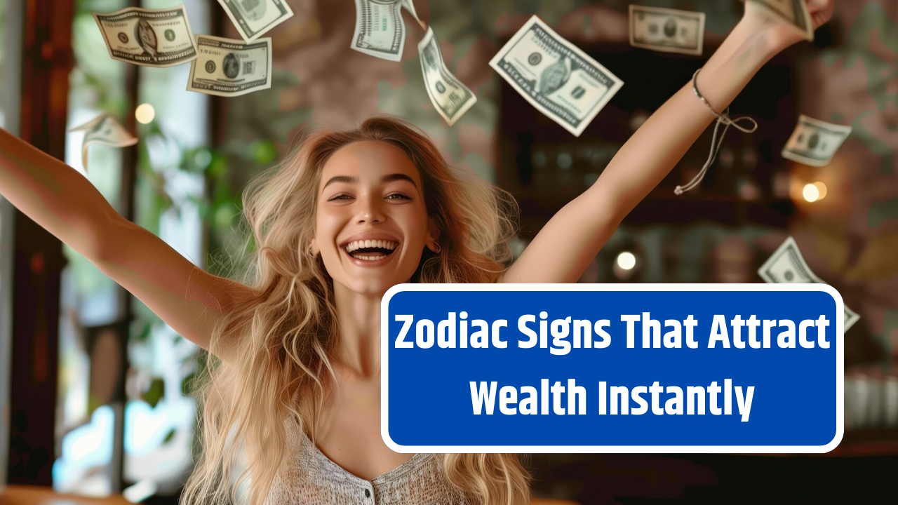 3 Zodiac Signs That Attract Wealth Instantly