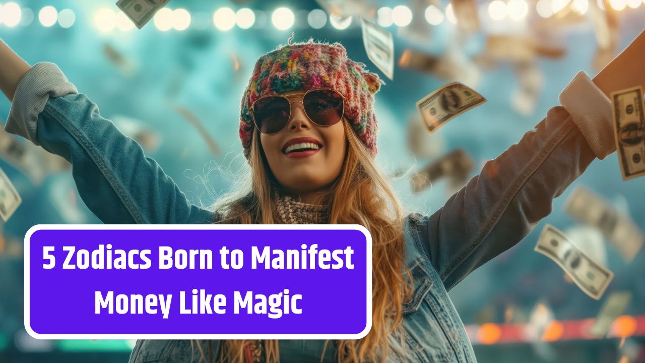 5 Zodiacs Born to Manifest Money Like Magic