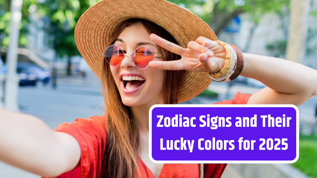 Top 3 Zodiac Signs and Their Lucky Colors for 2025