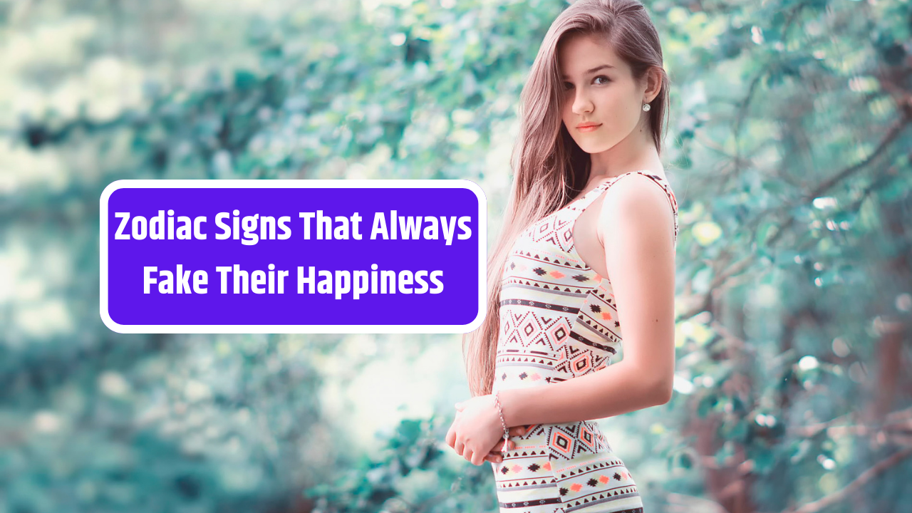 Top 4 Zodiac Signs That Always Fake Their Happiness