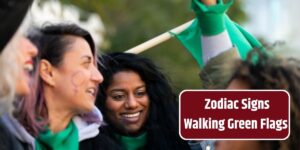 _Zodiac Signs Walking Green Flags